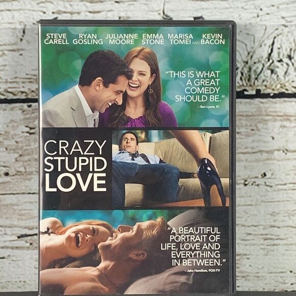 Crazy,‎ Stupid, Love. (DVD, 2011) Steve Carell, Julianne Moore, Marisa Tomei - Picture 1 of 4